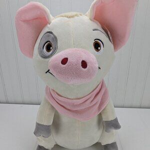 Caravan Softoys Bacon 20 Pig Plush Stuffed Animal 18" Sitting Montreal Canada